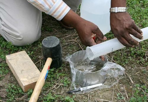 measuring infiltration